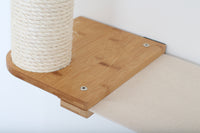 Hammock attached to a Scratching Pole