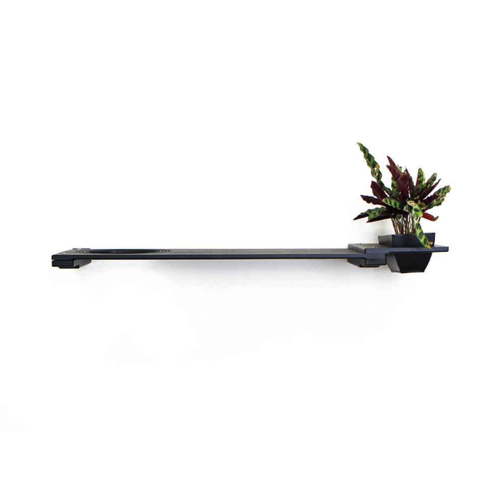 41 Inch Planter Escape Hatch in Onyx bamboo