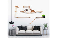 The Bunker Cat Condo in a living room