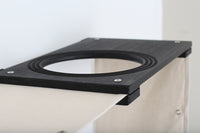 Close-up of escape hatch in Deluxe Maze.