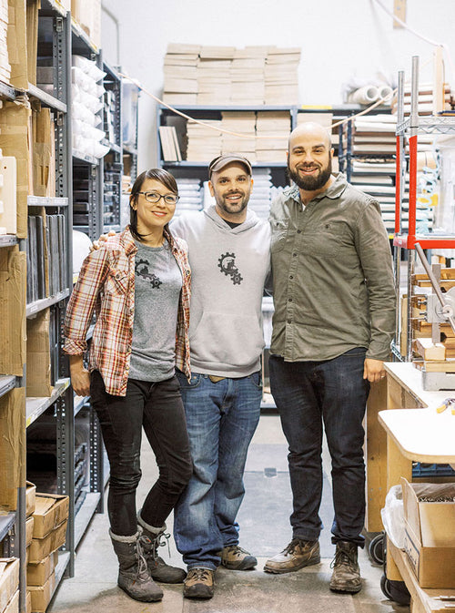 leaders megan, mike, and gabe