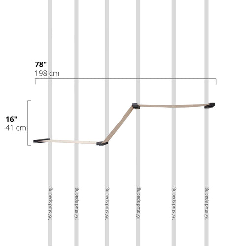 Raceway Hammock measurements