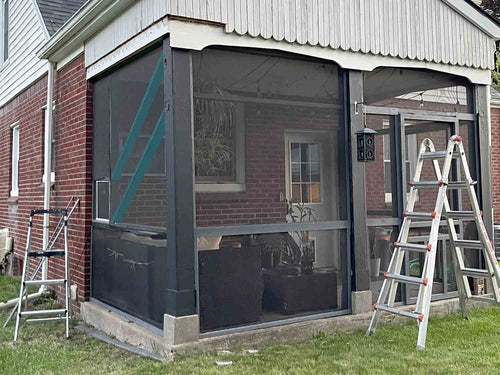 cat ramp support beams