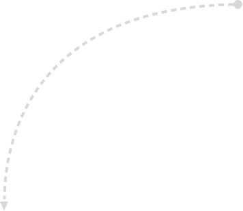 dotted arrow pointing down