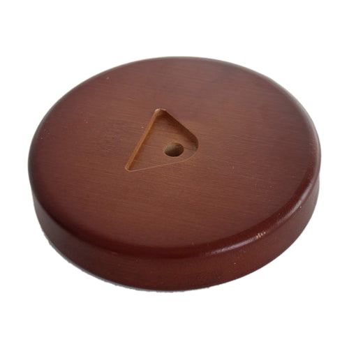 Pole Cap in English Chestnut