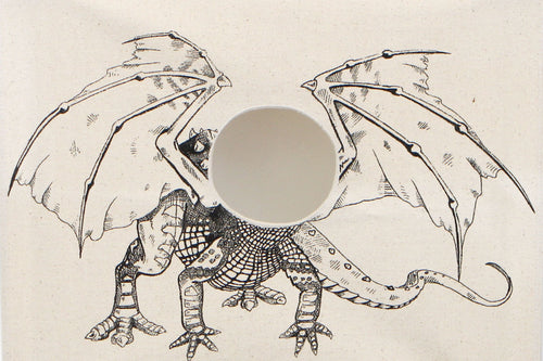 Baby Dragon Cubby Canvas