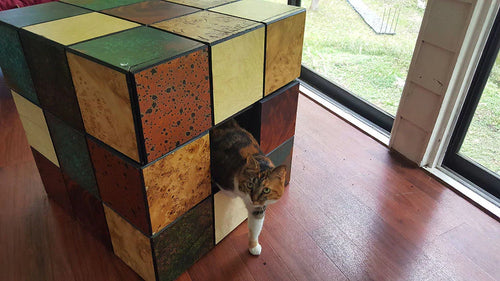 Cat Rubik’s Cube (Cat Cube Bed)