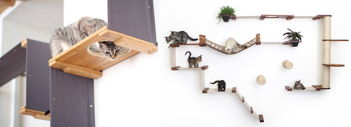 Cat Trees, Condos & Towers (Wall-Mounted)