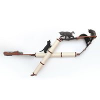 Kittens playing on the Plateau Cat Condo