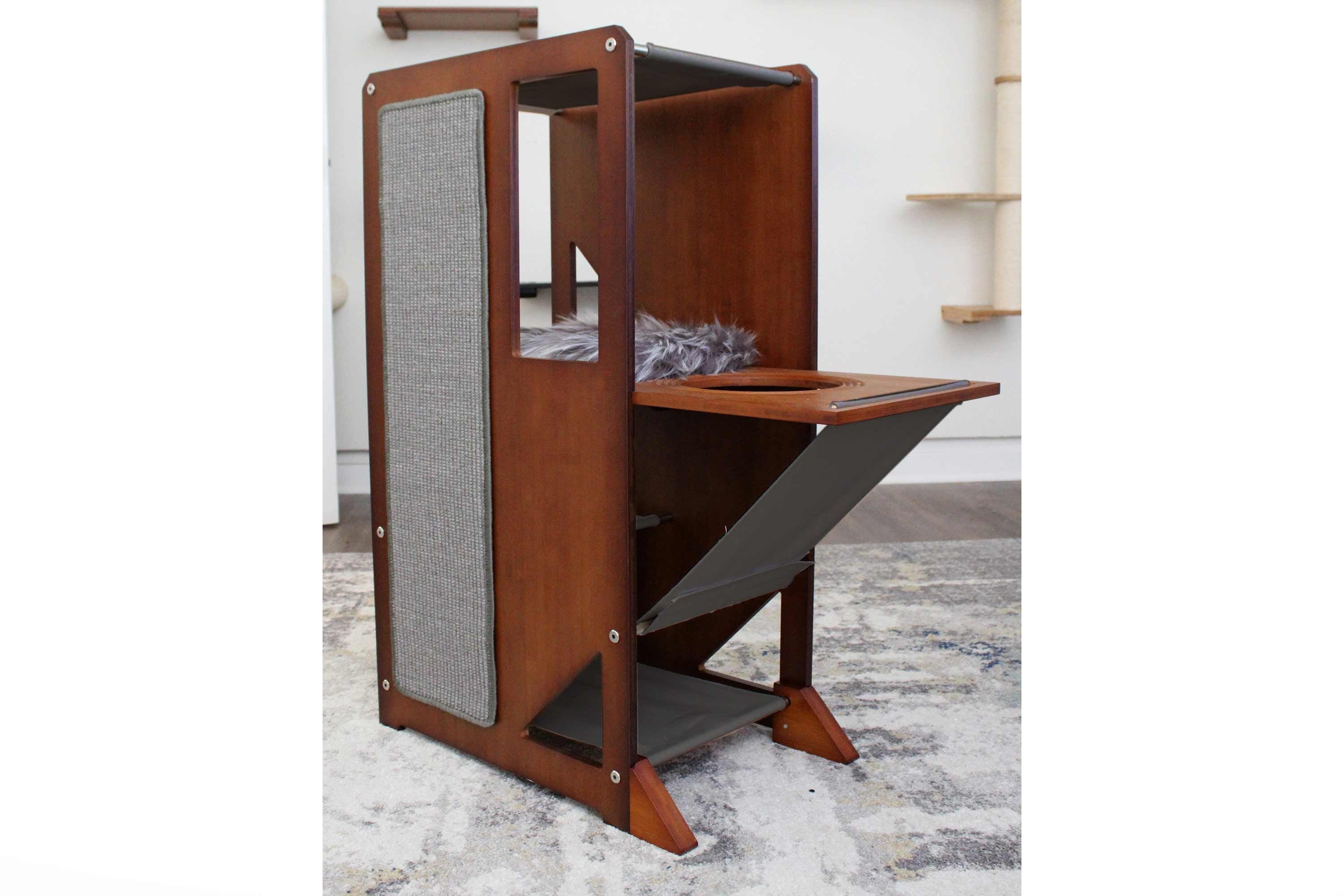 Overlook Cat Tree with Window Panel