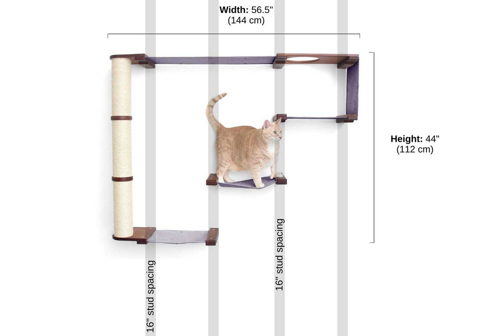 The Climb Cat Condo measurements