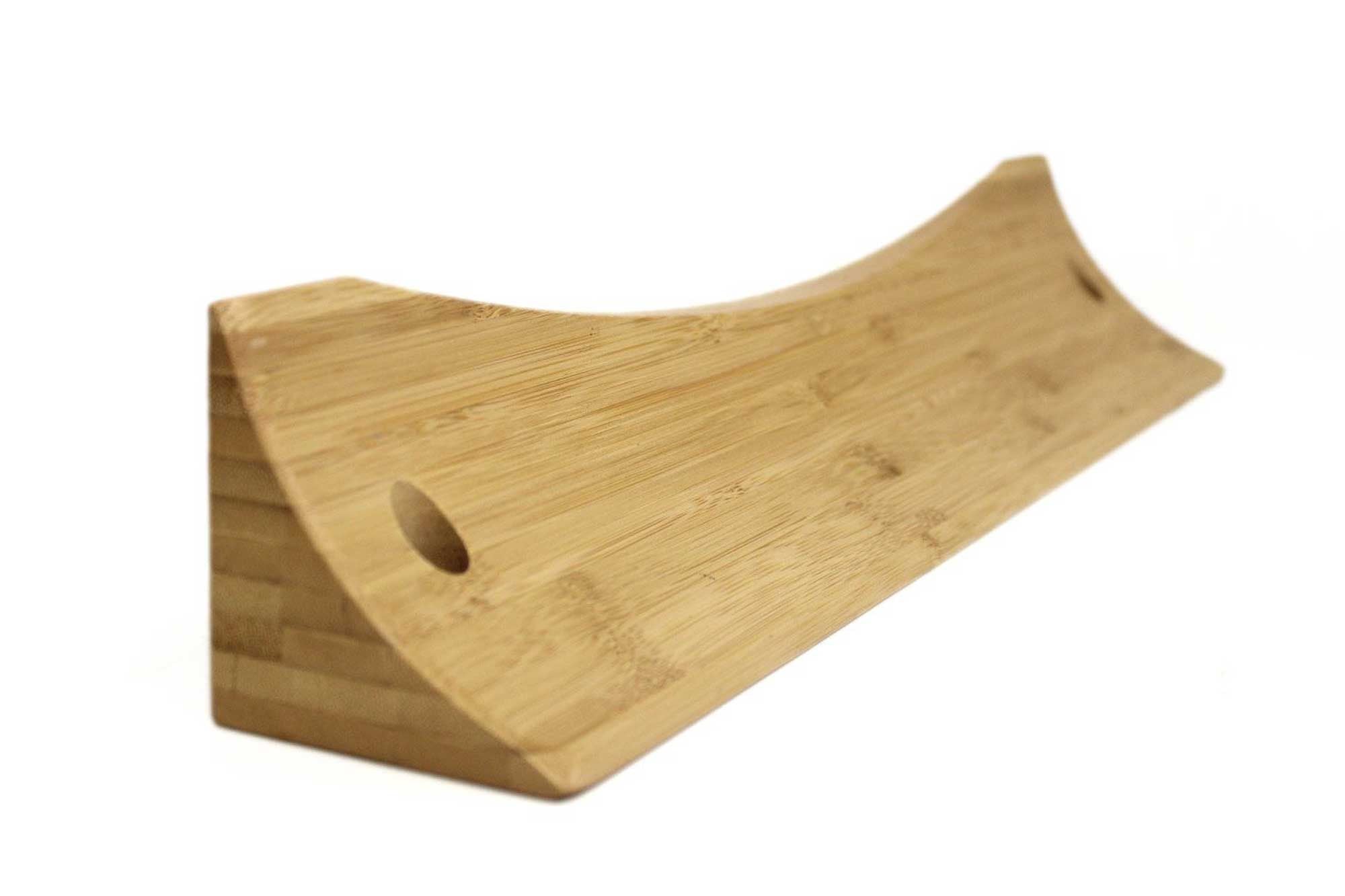 Curved Ledge Attachment in Natural Bamboo