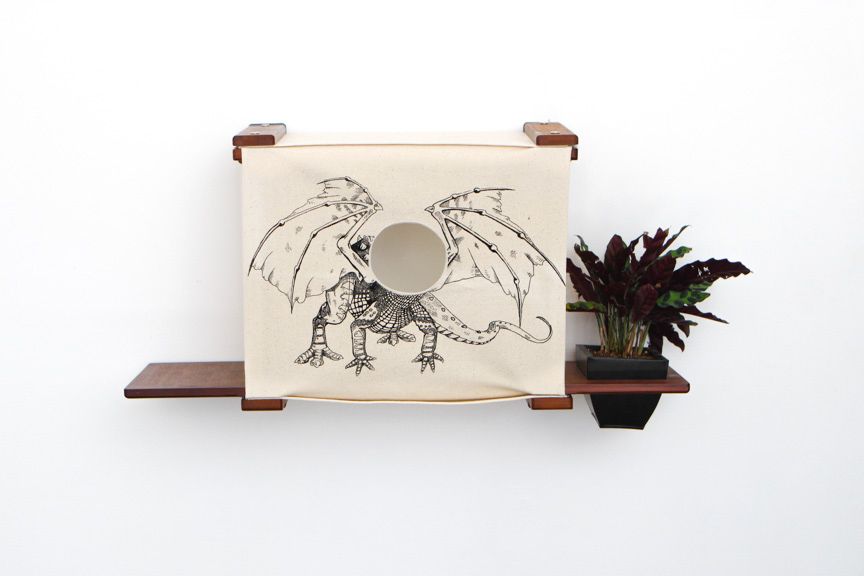 Deluxe Cat Cubby - Planter