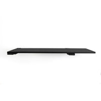 Updated slotted 34” wall cat shelf made of Onyx Bamboo