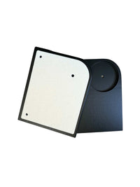 Sisal Pole Platform in Onyx Bamboo with felt pad 