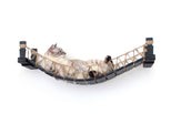 Cat lying on Onyx/Twine bridge.
