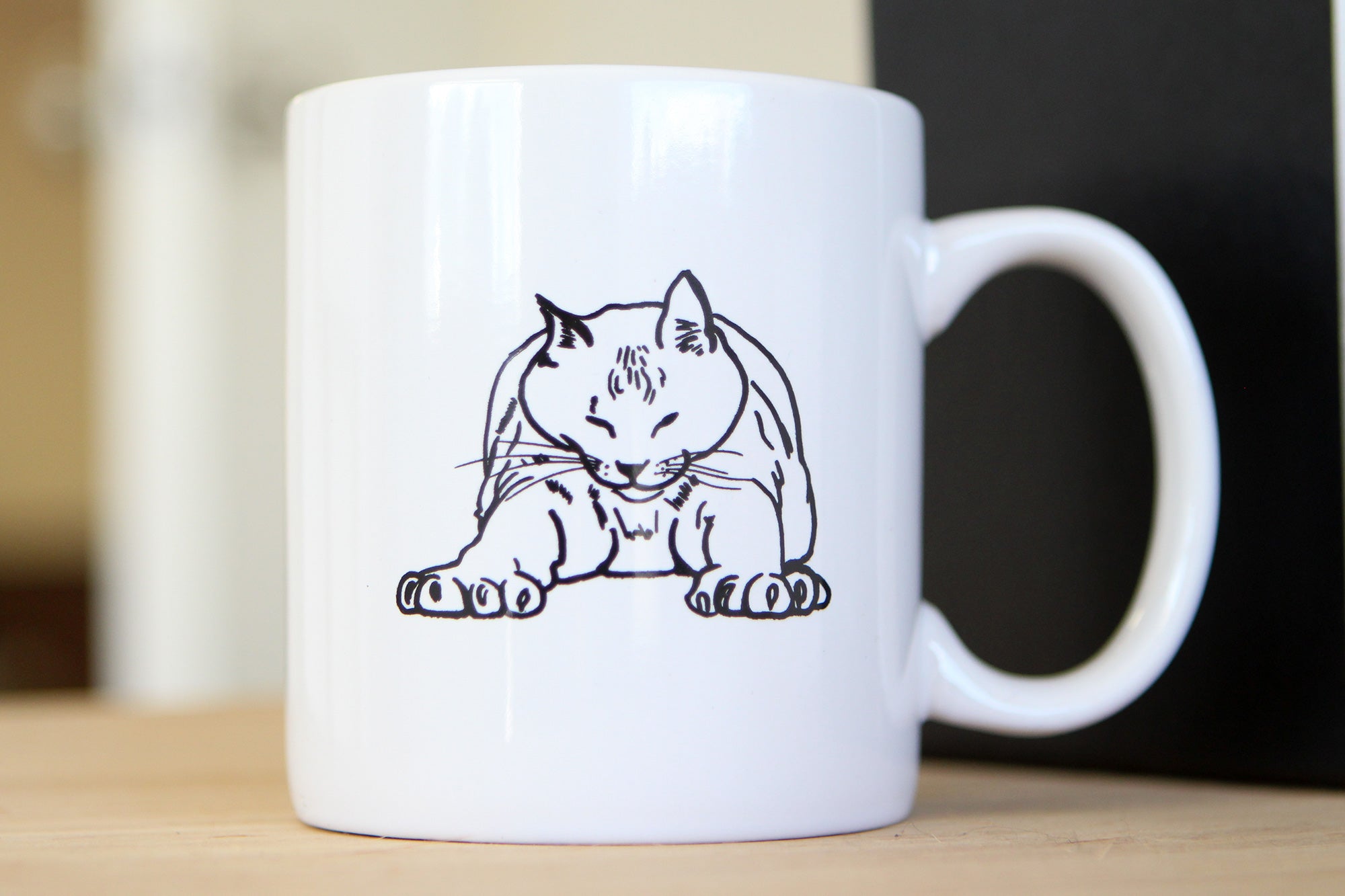 White Bronson Mug