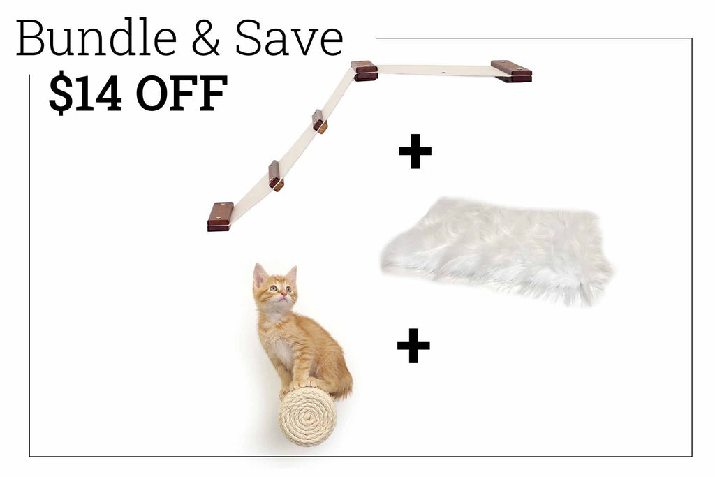 The Lift - Plush Cat Bed Bundle