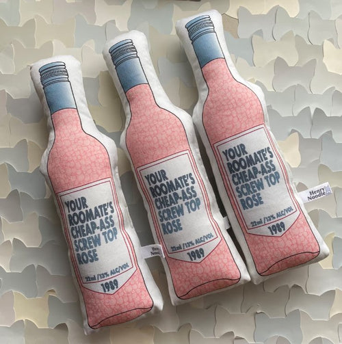 cat toys shaped like a wine bottle 