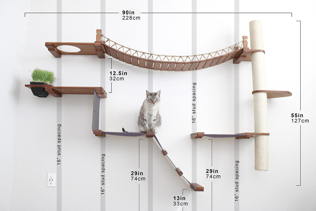 The Expedition Cat Condo measurements
