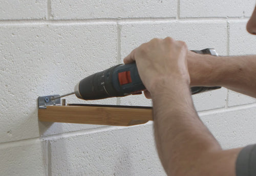 mounting into cement instructional video