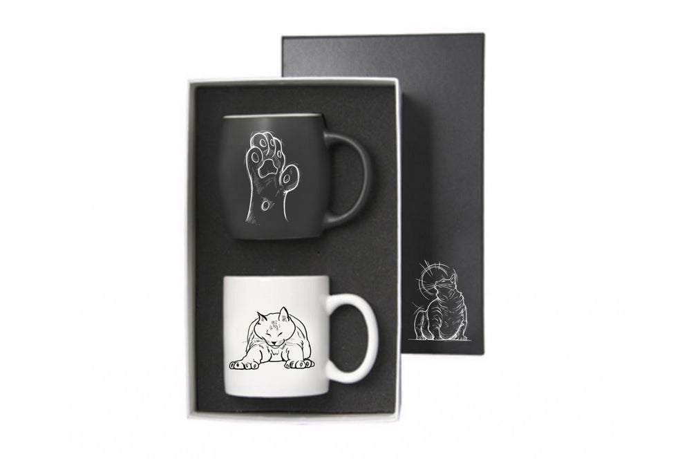 Black and White Mugs