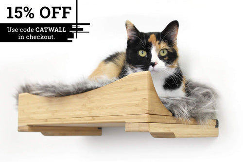 The Nest - A Plush Wall Cat Bed