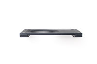 18" Onyx Bamboo wall cat shelf with Escape Hatch
