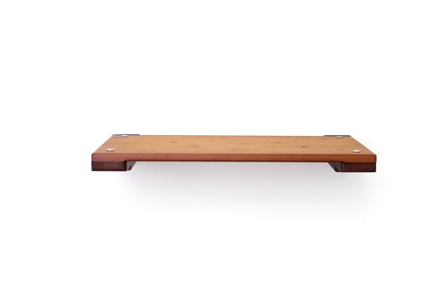 18" English Chestnut wall cat shelf