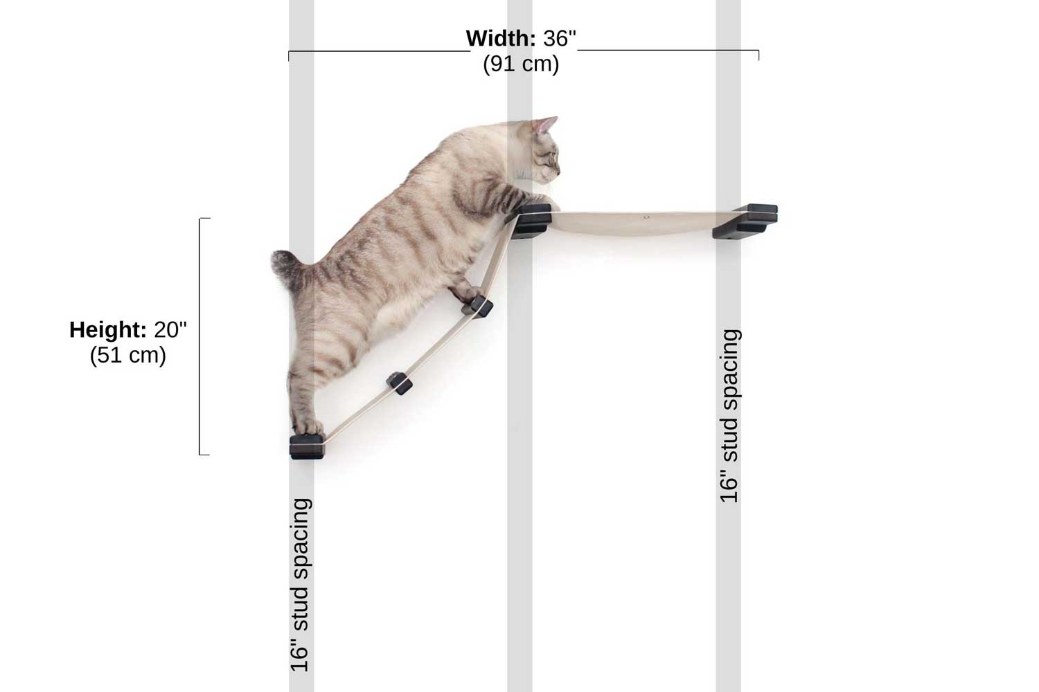 Measurements of Lift Cat Hammock