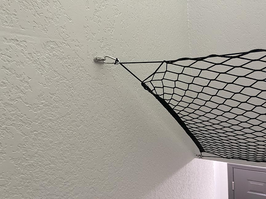 step 3 mounting net