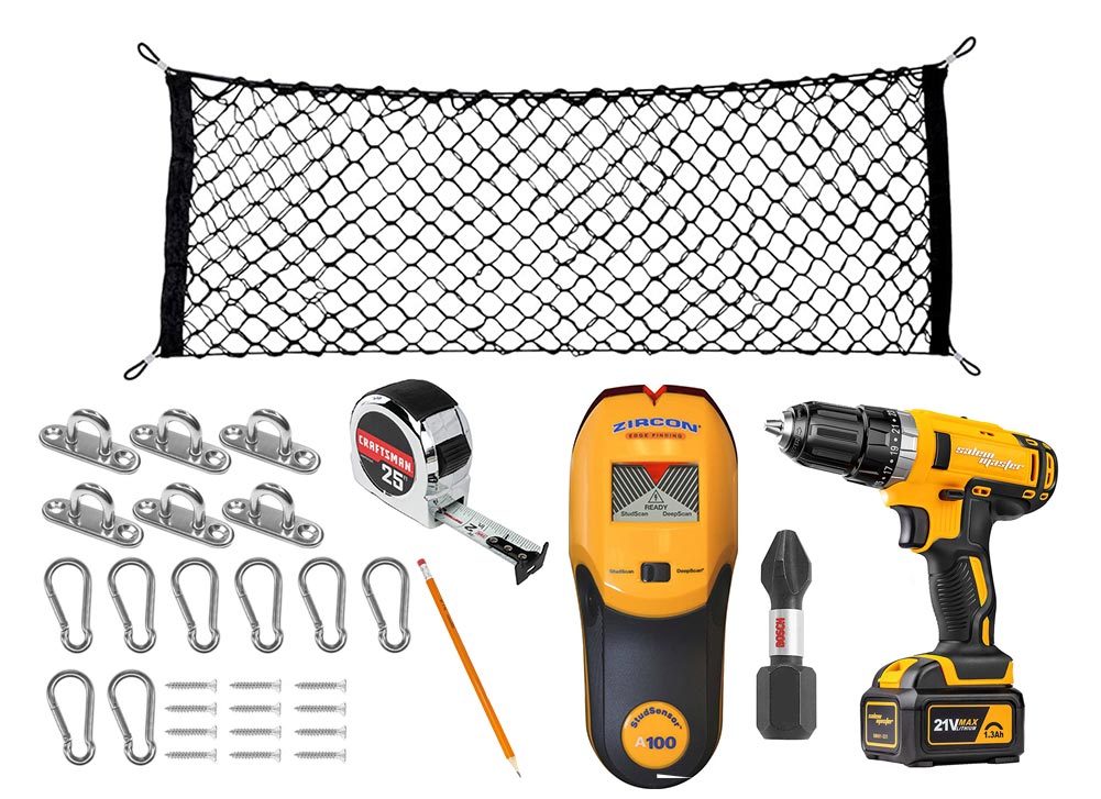 tools needed for safety net
